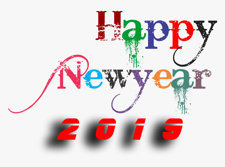 #followme #happynewyear #hapynewyear2k19 #2k19 #2019 - Name, HD Png Download