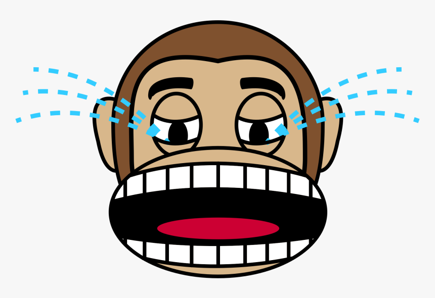 Loudly Crying Clip Arts - Monkey Open Mouth Clipart, HD Png Download