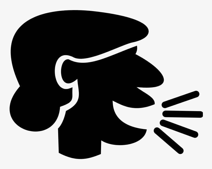 Talking-sign - Mouth Talking Clipart, HD Png Download