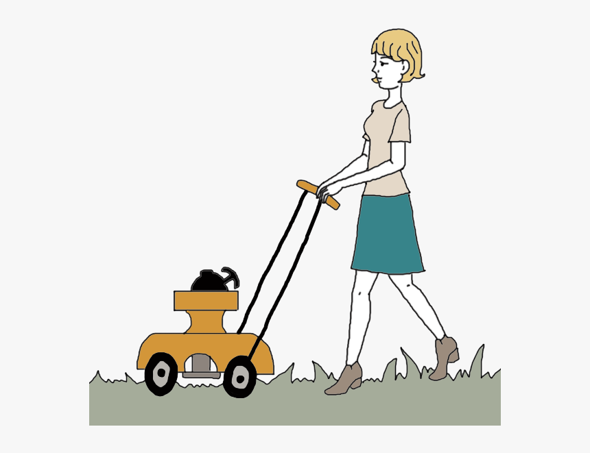 Transparent Lawn Mower Clipart Png - Lawn Mower Colour Faces Cliparts, Png Download
