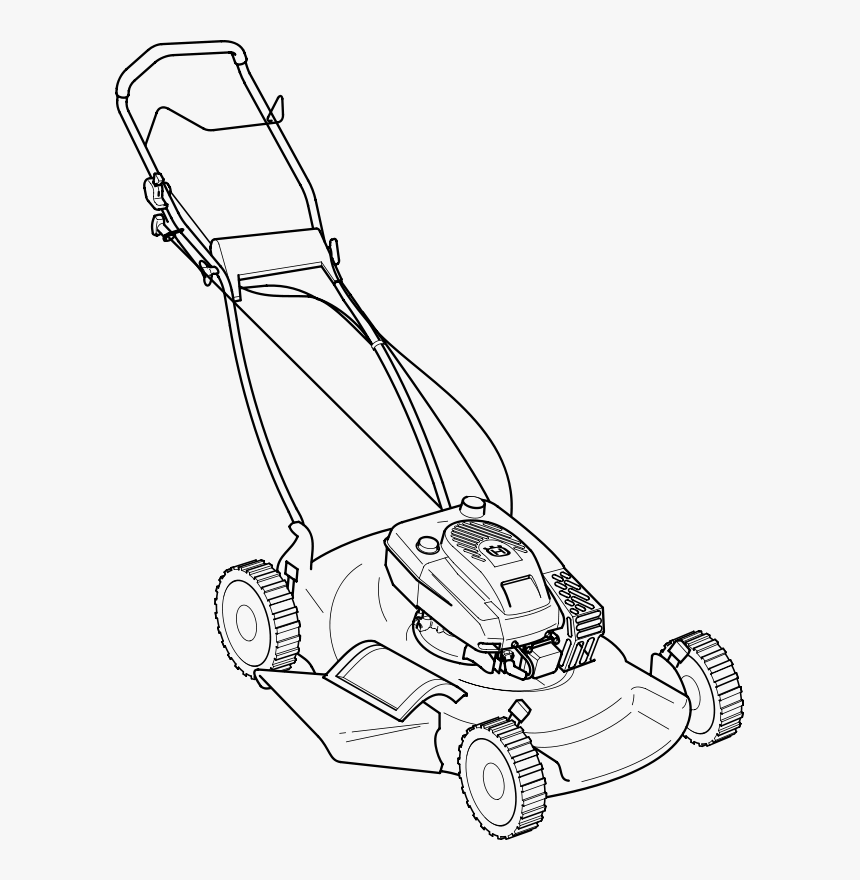 Push Mower - Lawn Mower Clip Art, HD Png Download