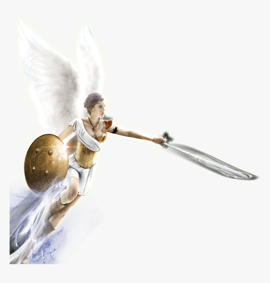 Character With Double Edged Sword, HD Png Download
