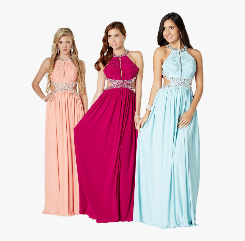 Model Gown Dress Png, Transparent Png
