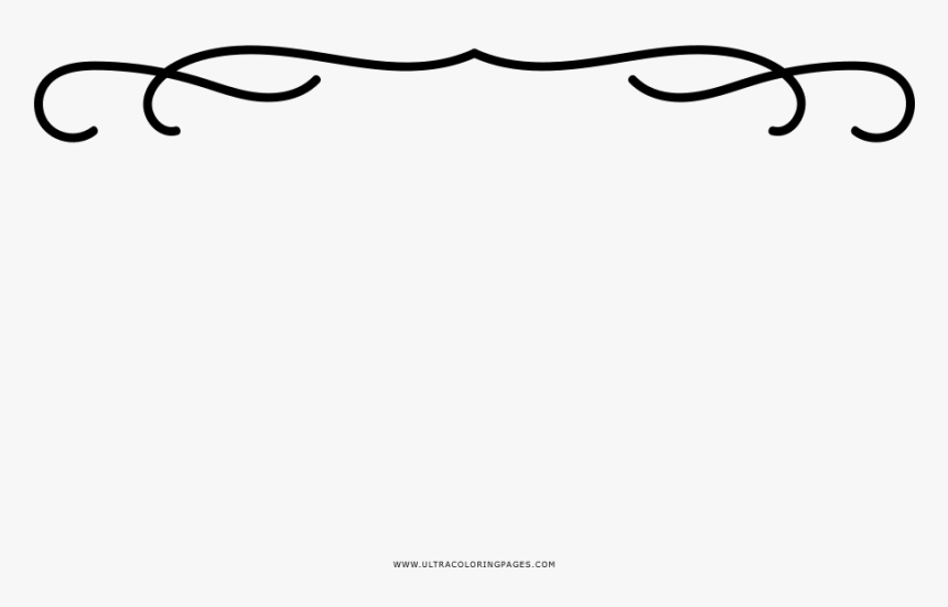 Divider Coloring Page Line Art- - Png Page Divider Rope, Transparent Png