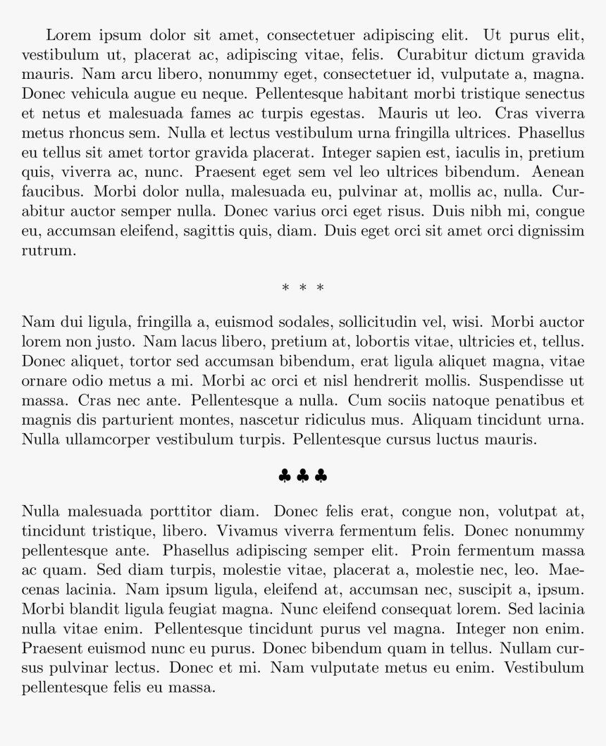 Enter Image Description Here - Asterisk To Separate Paragraphs, HD Png Download