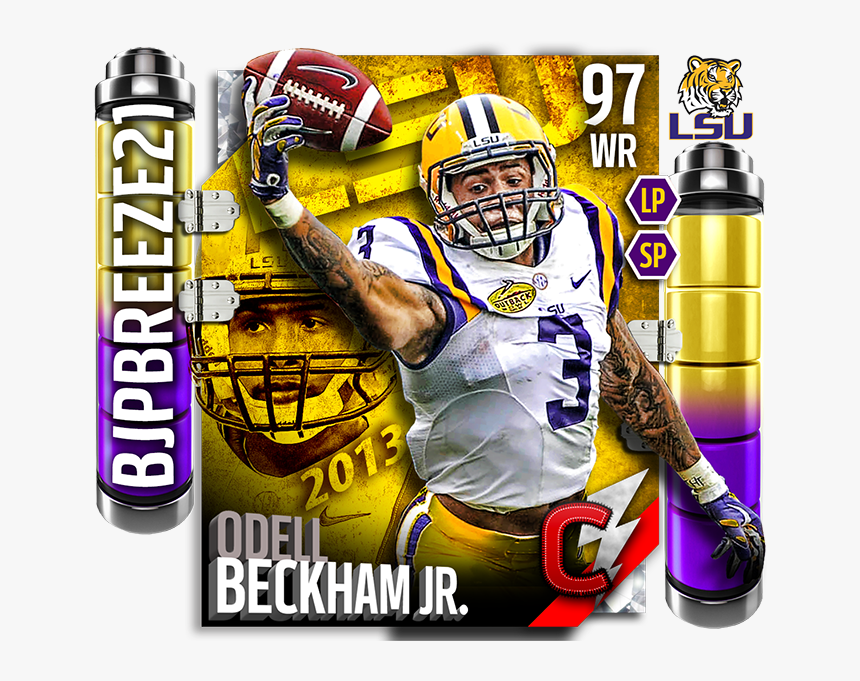 Get This Custom Odell Beckham Jr - Lsu Tigers, HD Png Download