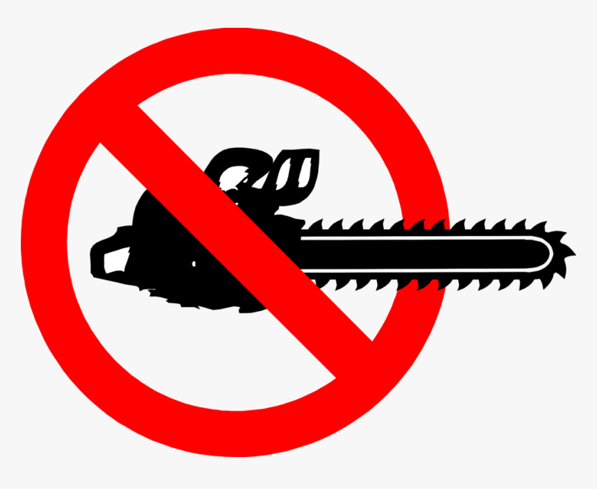 Area,text,brand - No Chainsaws Clipart, HD Png Download