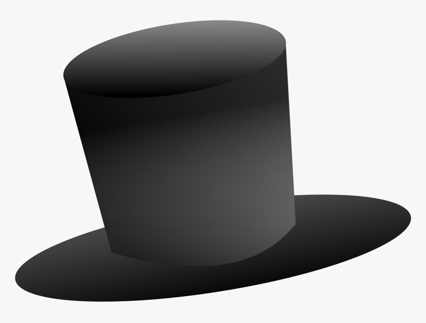 Hat Svg Paint - Top Hat Without Background, HD Png Download
