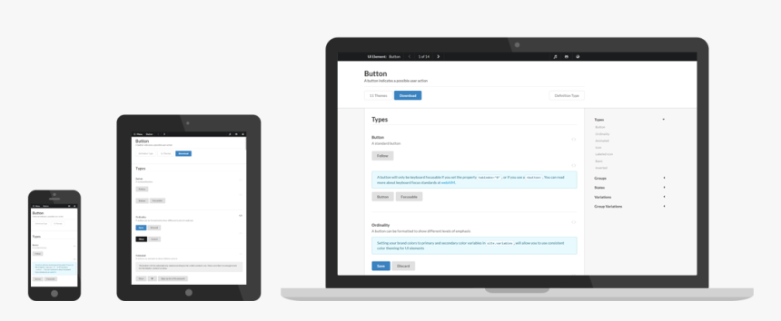 Semantic Ui, HD Png Download