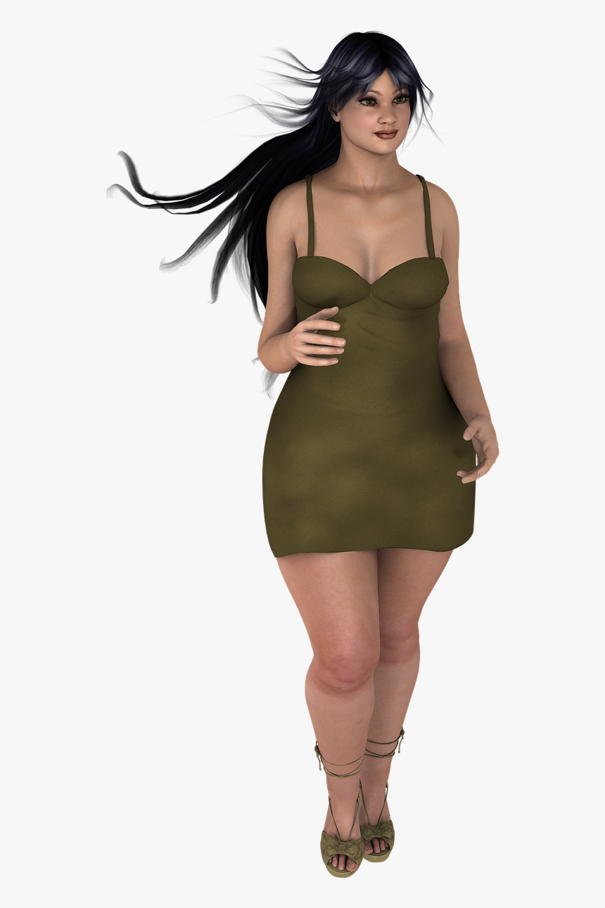 Mulher Em Pé Png, Transparent Png