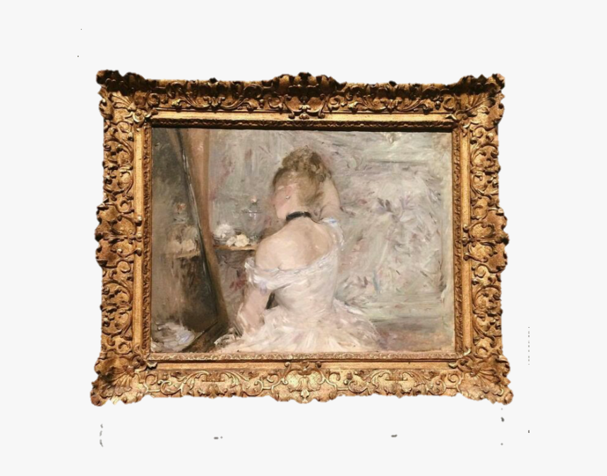 Image - Woman At Her Toilette Print, HD Png Download