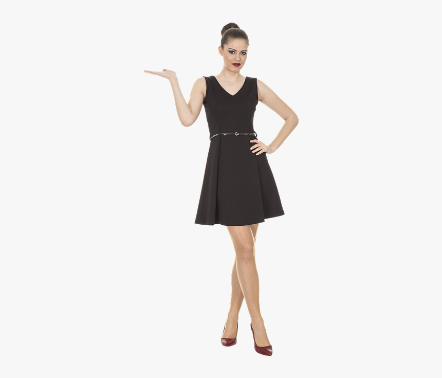 Beautiful, Girl, Dress, Model, Woman, Fashion, Glamour - Mujer Con Vestido Png, Transparent Png