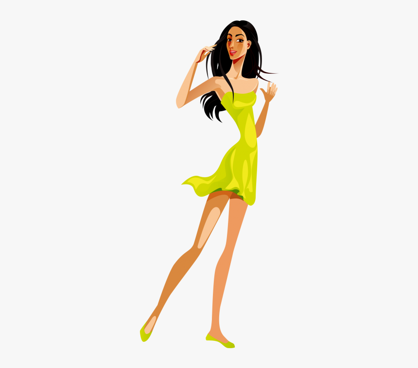 Beautiful Girl Png Clipart Free Download Searchpng - Illustration, Transparent Png