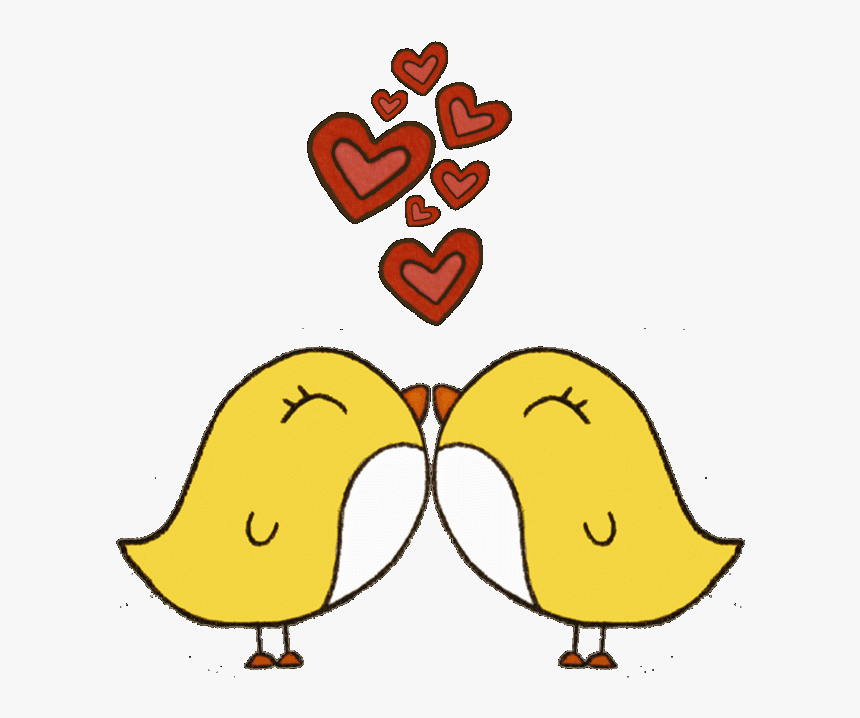 Brds Clipart Love Bird - Love You Animated Clip Art, HD Png Download