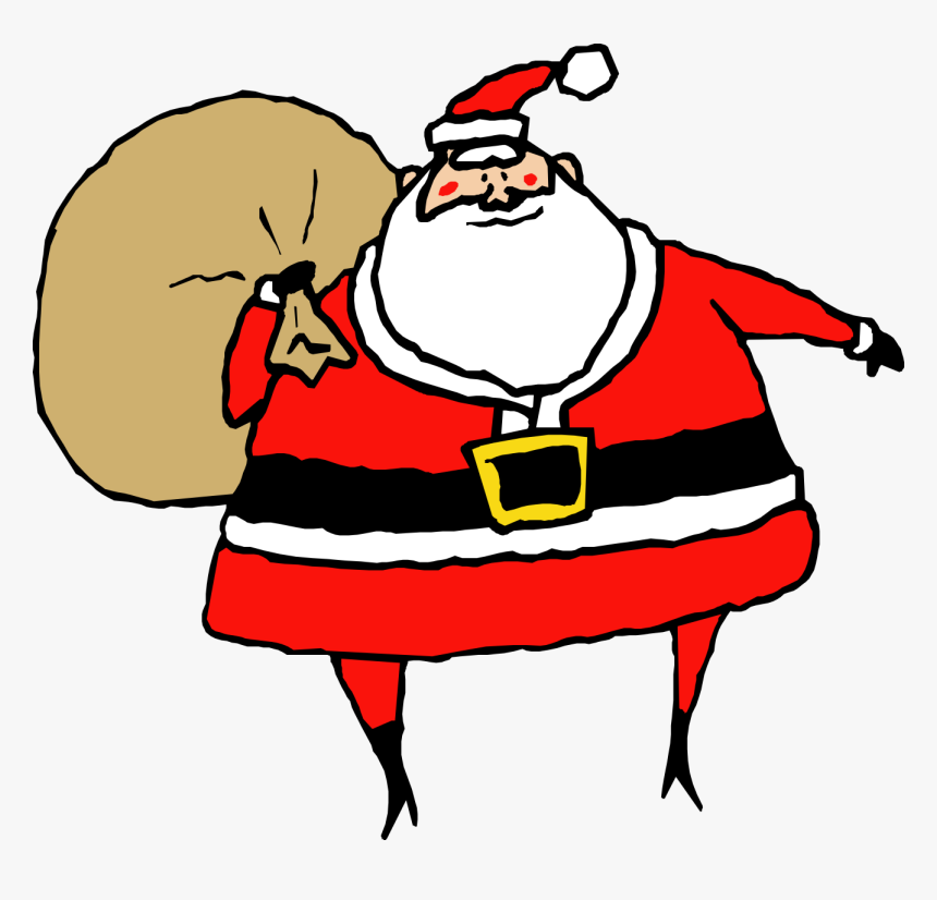 Claus Clipart Clipart Mrs - Santa Claus Gif Png, Transparent Png