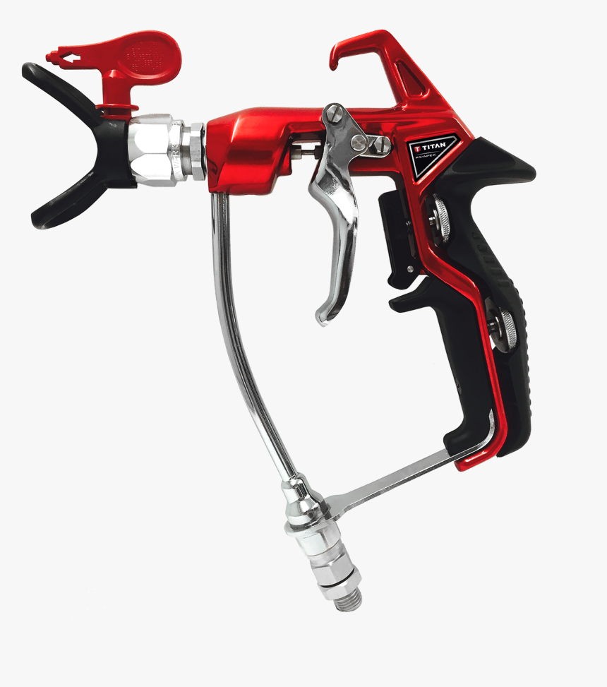 Titan Rx Apex Red Spray Gun, HD Png Download
