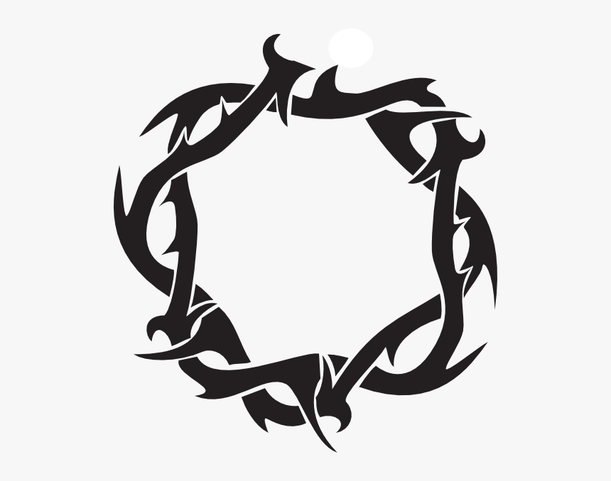 Crown Of Thorns Clip Art - Red Crown Of Thorns Png, Transparent Png