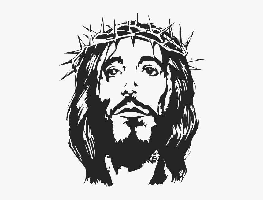 Crown Of Thorns Christianity Christian Cross Holy Face - Szablony Jezusa W Drewnie Do Wycinania, HD Png Download