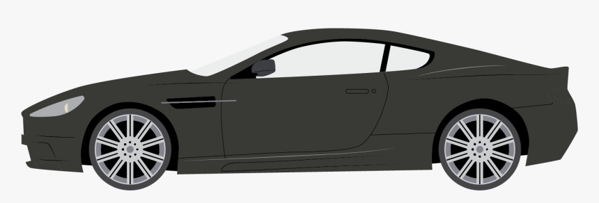 Aston Martin Clipart Bmw Car - Crumple Zones, HD Png Download