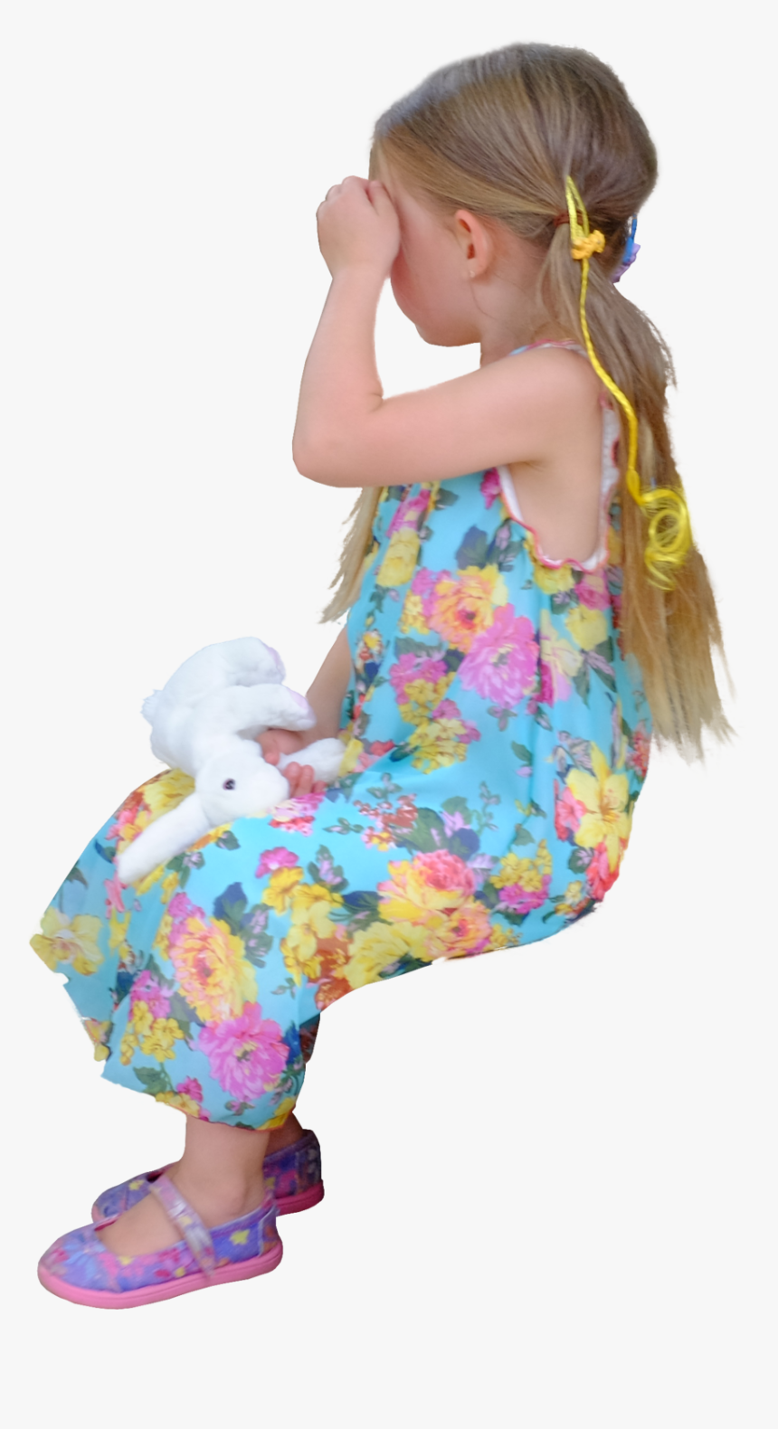 Child Sitting Png - Child Girl Sitting Png, Transparent Png