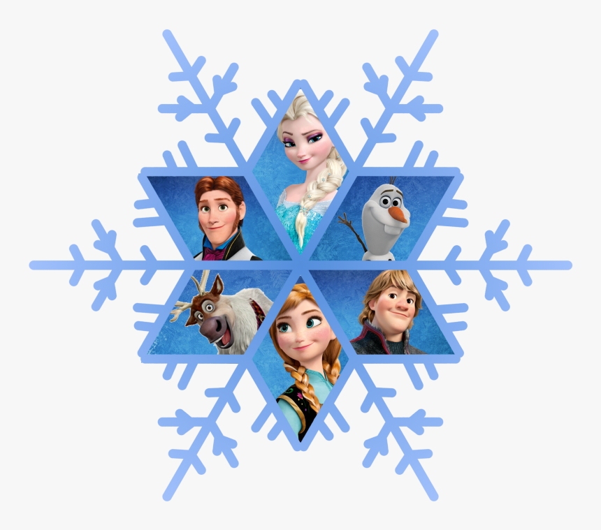 Snowflakes Png Images Transparent Free Download - Elsa And Anna