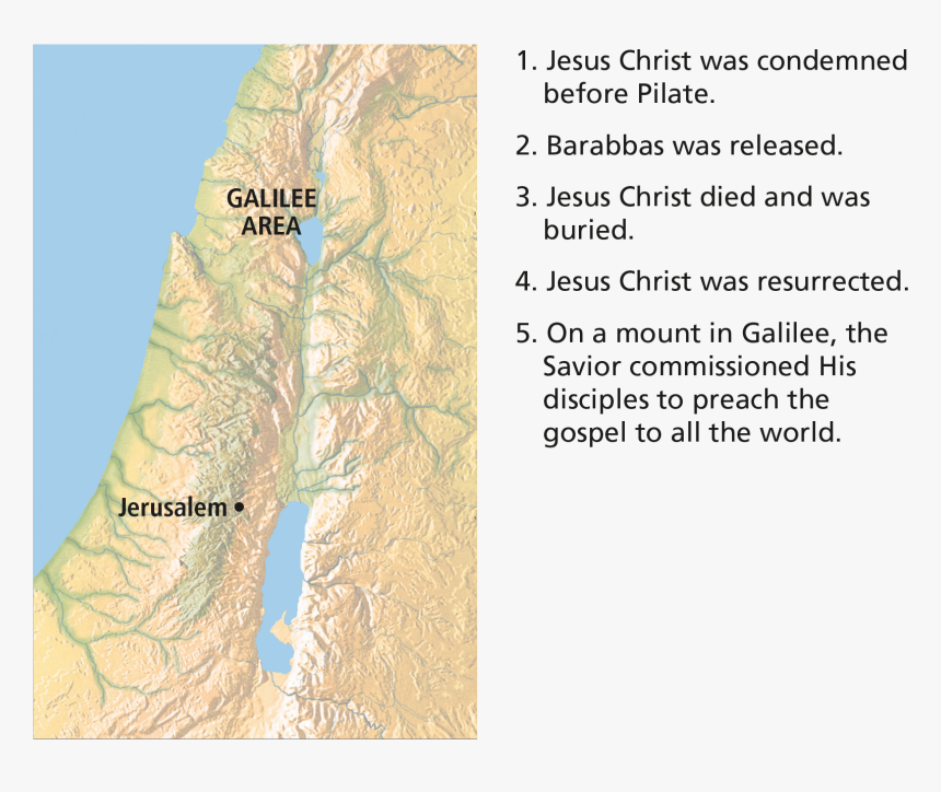Map Of Mark Chapter 1, HD Png Download , Transparent Png Image PNGitem