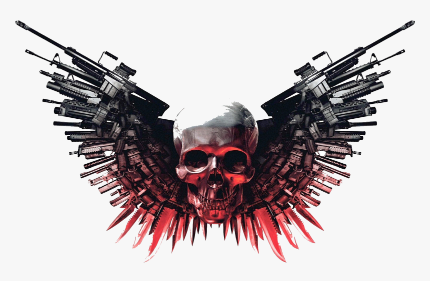 Expendables Skull, HD Png Download
