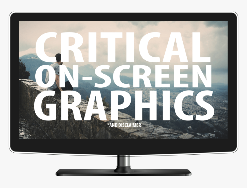 Led-backlit Lcd Display, HD Png Download