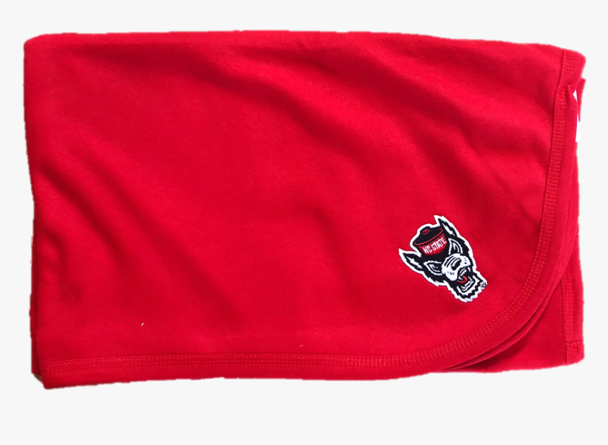 Nc State Wolfpack Red Wolfhead Baby Blanket - Skull, HD Png Download