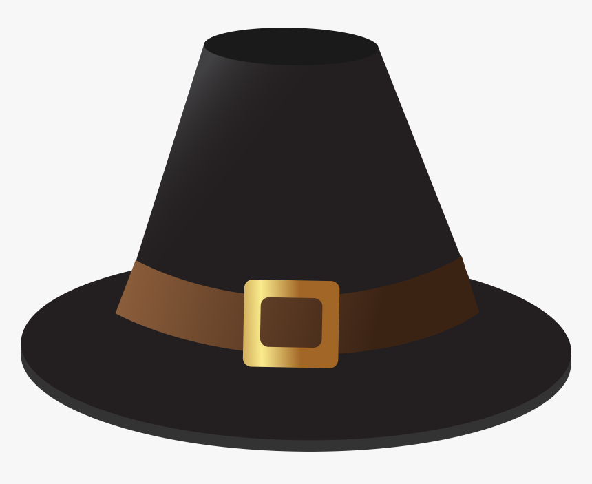 Transparent Fedora Hat Png - Brown Pilgrim Hat Clipart, Png Download