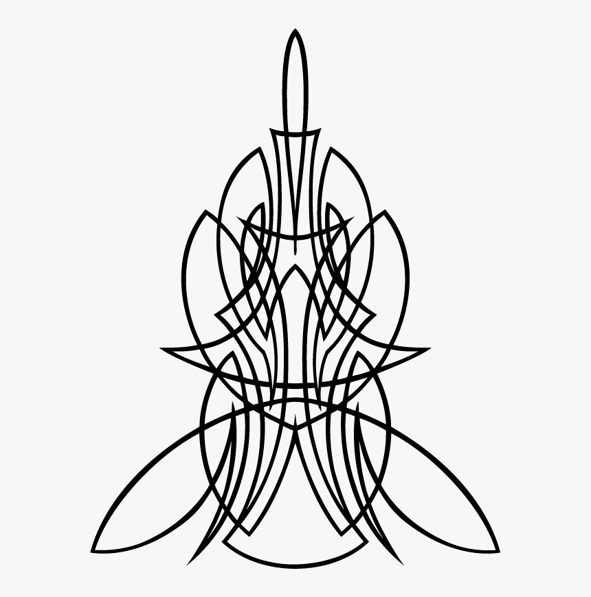 Deep Heavy Decal - Pinstriping Png, Transparent Png