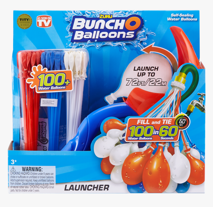 Bunch O Balloons Red White Blue, HD Png Download