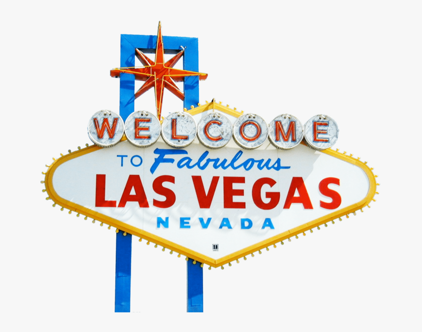 Welcome To Las Vegas Sign Png, Transparent Png