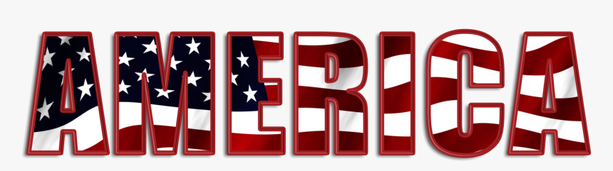 America-2500307 - America Word, HD Png Download