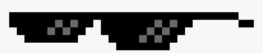 Thug Life Glasses Left, HD Png Download