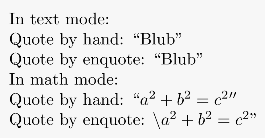 Quotes Math Mode - Ivory, HD Png Download