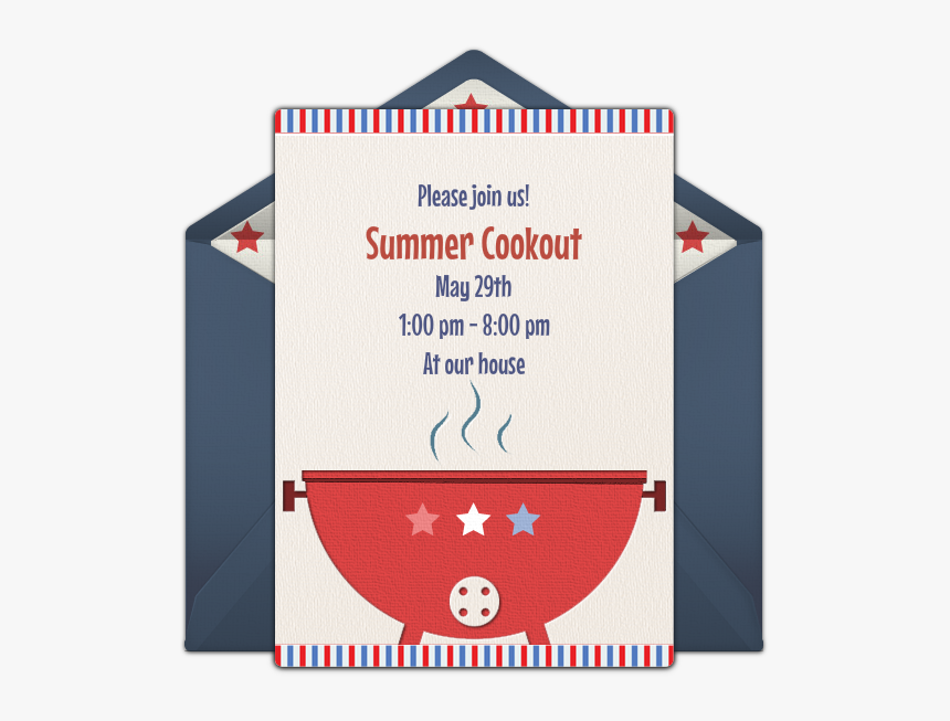 Labor Day Potluck Invitation, HD Png Download