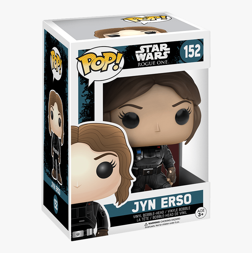 Jyn Erso Pop Vinyl, HD Png Download