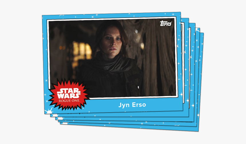 Jyn Erso 074 Topps Star Wars Rogue One - Jyn Erso Saw Gerrera, HD Png Download
