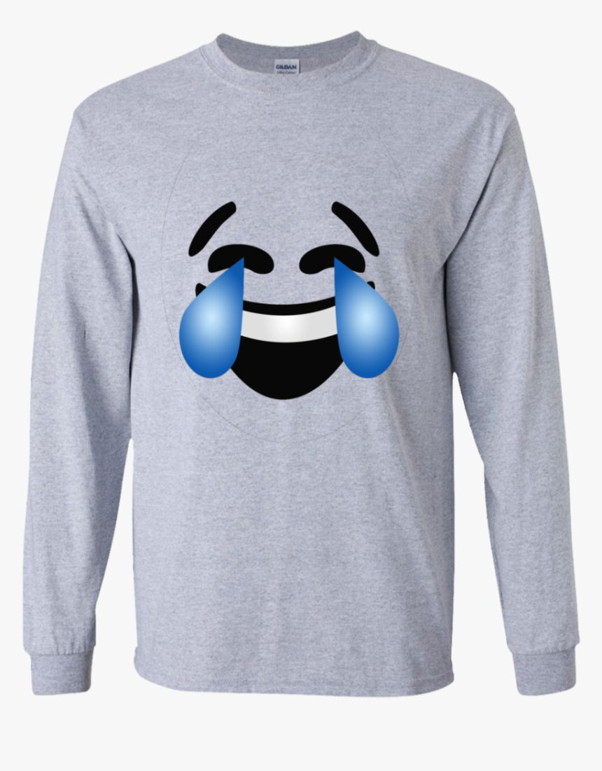 Emoji Costume Laughing Tears Of Joy Emoji Ls Ultra - Ozuna T Shirt, HD Png Download