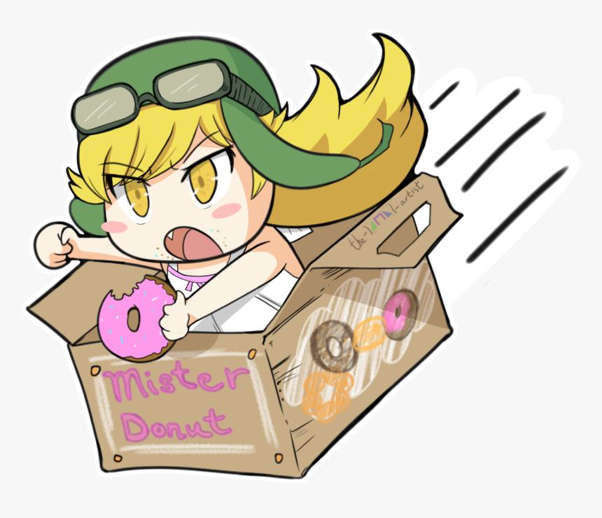 Mister Donut Arrtist Anime Png, Transparent Png