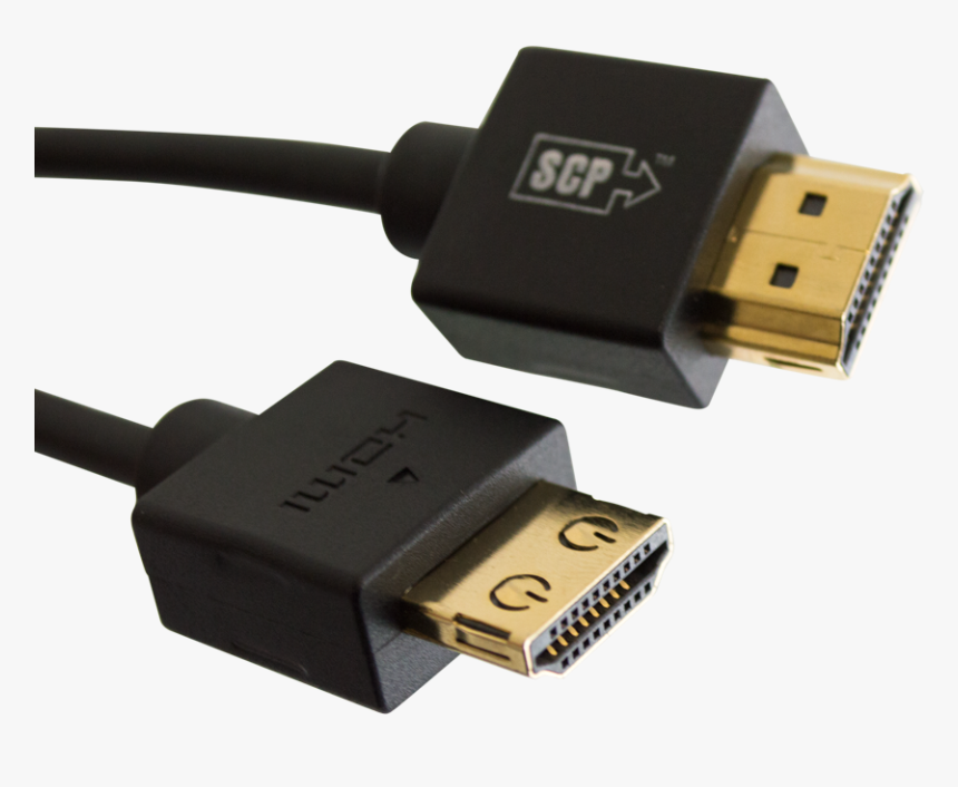Transparent Hdmi Cable Png - Kabel Hdmi Do Dekodera Orange, Png Download