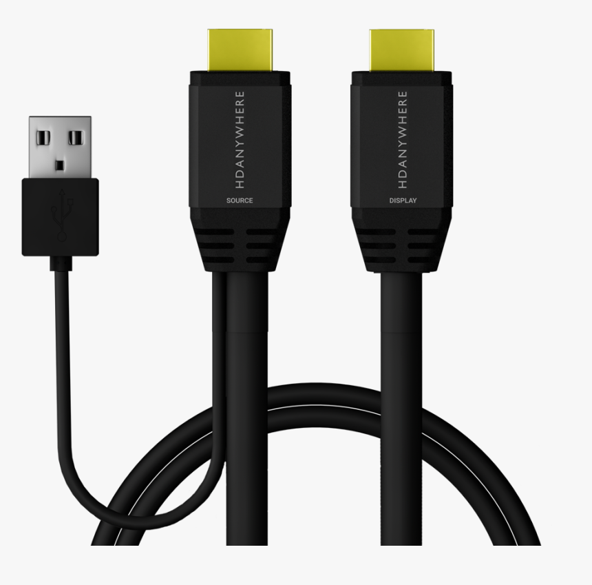 Activewire Max Hdmi Cable - Usb Cable, HD Png Download