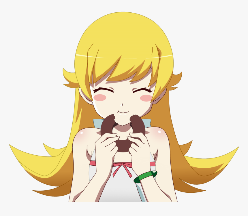 Ну И Соляночку, Для Разных Постов Маловато) Karen Ararag, - Shinobu Eating A Donut, HD Png Download