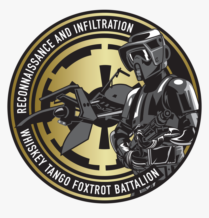 Shadow Scout Gold - Shadow Scout Trooper Patch, HD Png Download