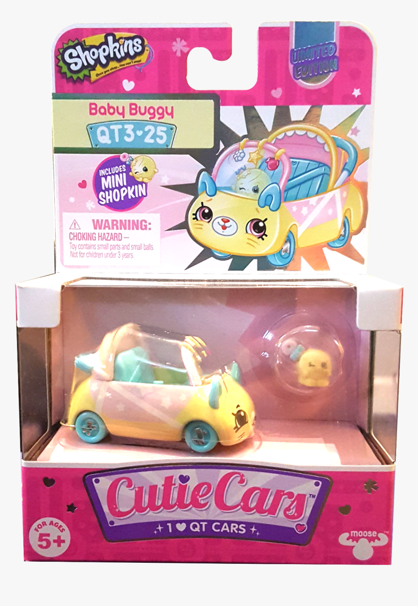 Transparent Shopkins Season 3 Png - Cutie Cars Baby Buggy, Png Download