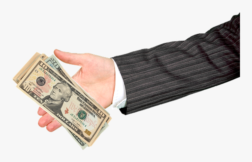 Hand In Black Suit, HD Png Download