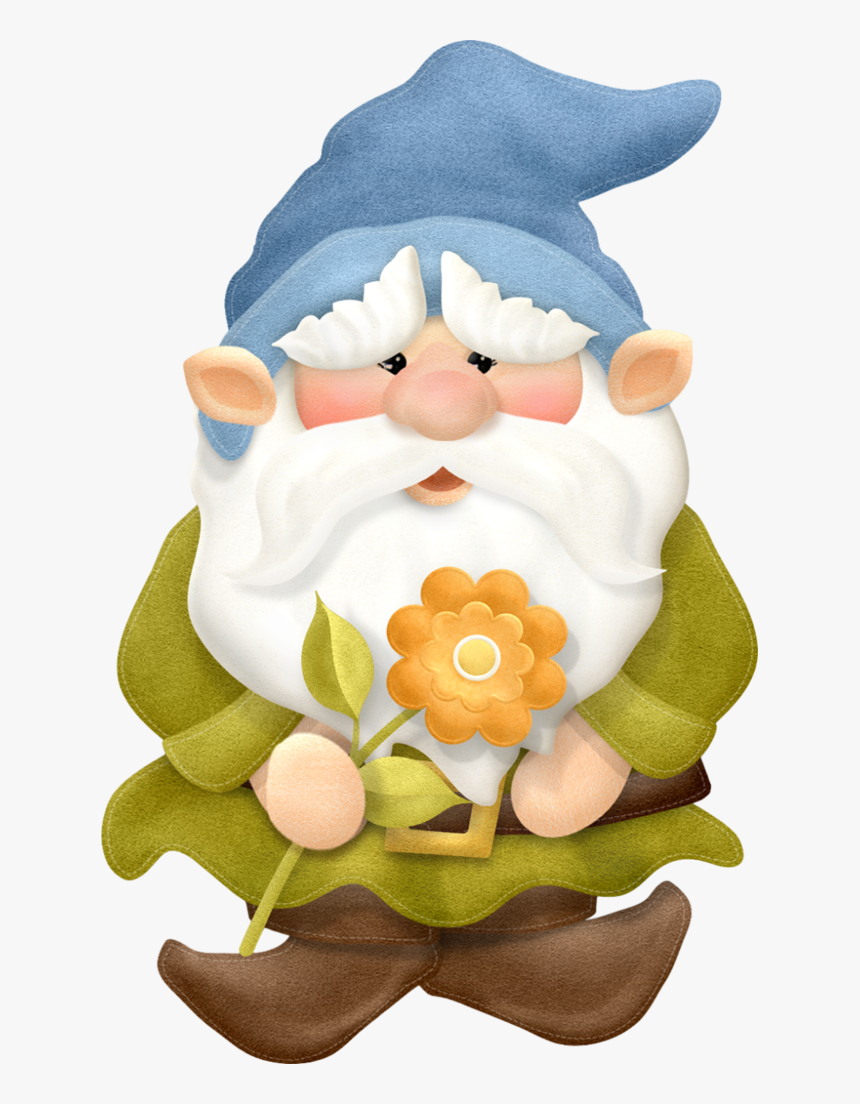 Transparent Gnome Hat Png - Flower Gnome Clipart, Png Download