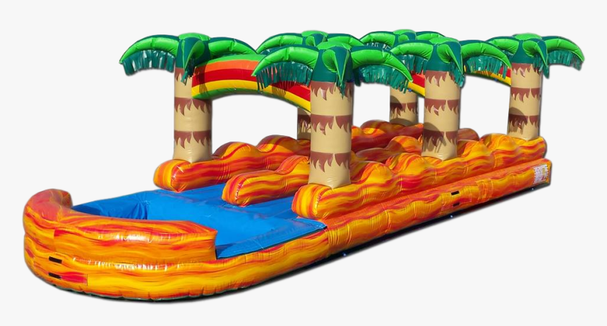 Hot Lava Slip N Slide With Pool - Rigid-hulled Inflatable Boat, HD Png Download