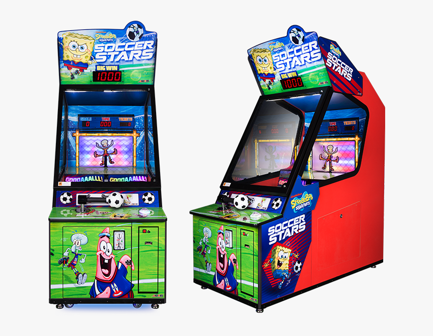 Spongebob Soccer Star Arcade Game, HD Png Download